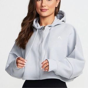Oner active half zip crop jacket